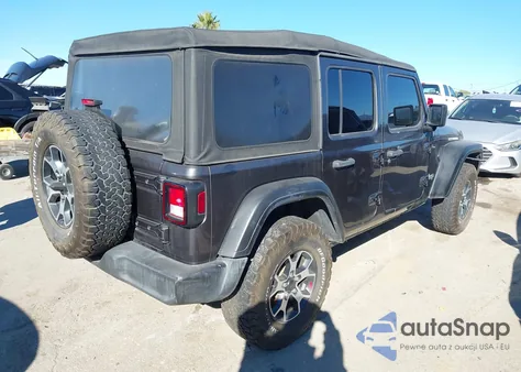 2020 Jeep Wrangler Unlimited Sport S 4X4 из США, поврежденный, VIN 1C4HJXDG6LW298913